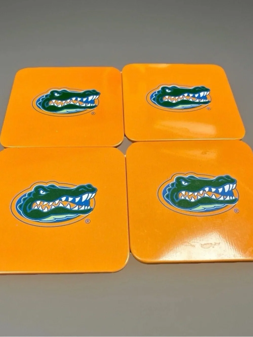 Florida Gators Logo Coasters - Orange & Blue